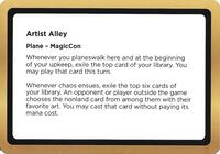 Artist Alley (Black Lotus Unknown Planechase), Oversize Cards