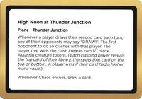 High Noon at Thunder Junction (Black Lotus Unknown Planechase), Oversize Cards