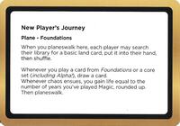 New Player's Journey (Black Lotus Unknown Planechase), Oversize Cards