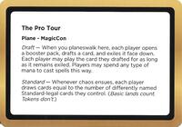 The Pro Tour (Black Lotus Unknown Planechase), Oversize Cards