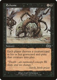 Exhume, Urza's Saga
