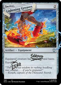 Lightning Greaves (382), Secret Lair Drop Series
