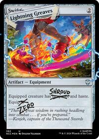 Lightning Greaves (382) (Pool Party Foil), Secret Lair Drop Series