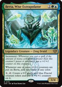 Berta, Wise Extrapolator, Secrets of Strixhaven