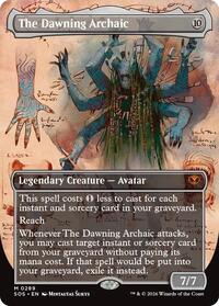 The Dawning Archaic (Borderless), Secrets of Strixhaven