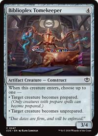 Biblioplex Tomekeeper, Secrets of Strixhaven