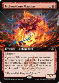 Molten-Core Maestro (Extended Art), Secrets of Strixhaven