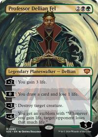 Professor Dellian Fel (Borderless), Secrets of Strixhaven