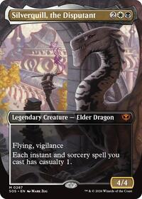 Silverquill, the Disputant (Borderless), Secrets of Strixhaven