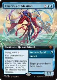 Emeritus of Ideation (Extended Art), Secrets of Strixhaven