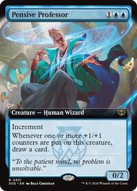 Pensive Professor (Extended Art), Secrets of Strixhaven