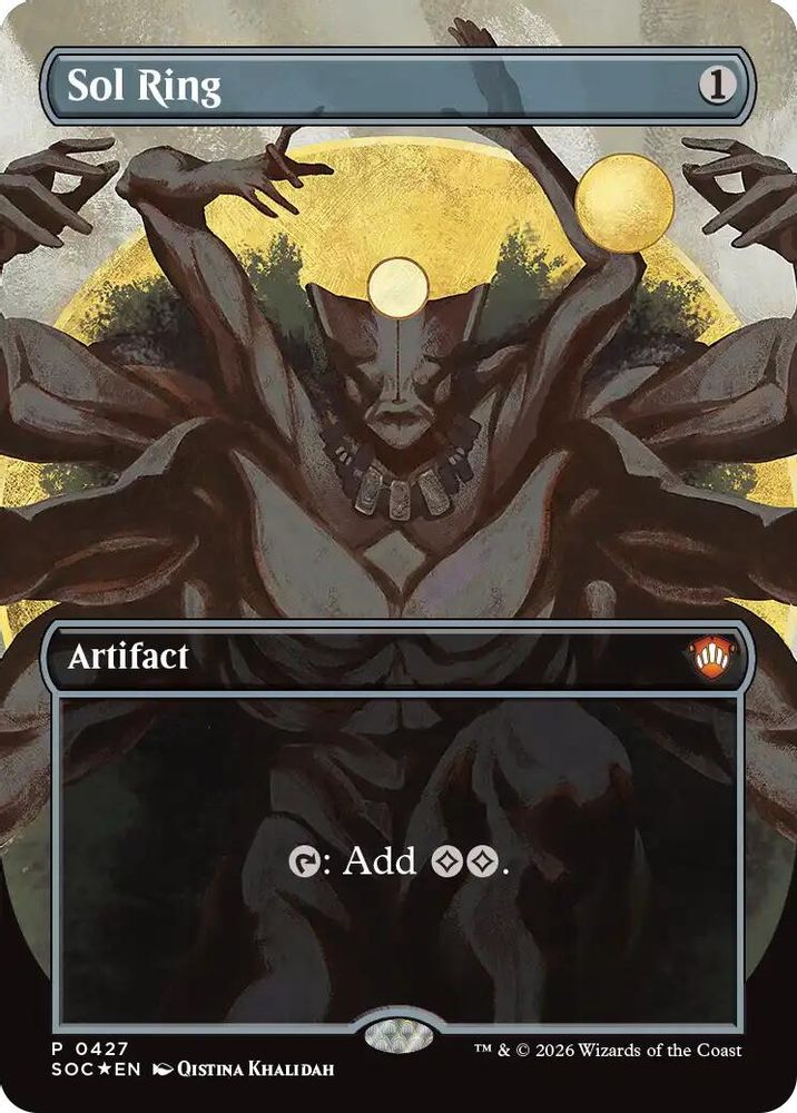 Sol Ring Borderless
