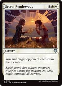 Secret Rendezvous, Commander: Secrets of Strixhaven