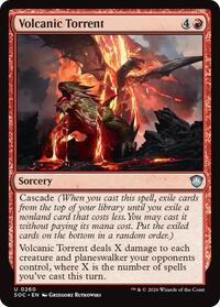 Volcanic Torrent, Commander: Secrets of Strixhaven