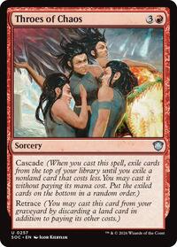 Throes of Chaos, Commander: Secrets of Strixhaven