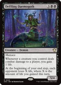 Defiling Daemogoth, Commander: Secrets of Strixhaven
