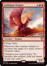 Goldspan Dragon, Commander: Secrets of Strixhaven