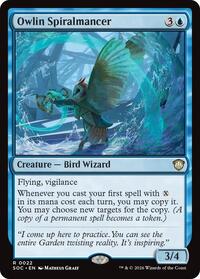 Owlin Spiralmancer, Commander: Secrets of Strixhaven