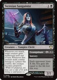Stensian Sanguinist, Commander: Secrets of Strixhaven