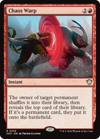 Chaos Warp, Commander: Secrets of Strixhaven