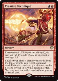 Creative Technique, Commander: Secrets of Strixhaven