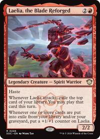 Laelia, the Blade Reforged, Commander: Secrets of Strixhaven