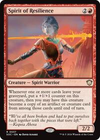 Spirit of Resilience, Commander: Secrets of Strixhaven