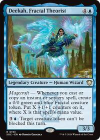 Deekah, Fractal Theorist, Commander: Secrets of Strixhaven