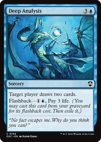 Deep Analysis, Commander: Secrets of Strixhaven