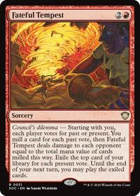 Fateful Tempest, Commander: Secrets of Strixhaven