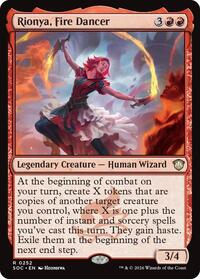 Rionya, Fire Dancer, Commander: Secrets of Strixhaven