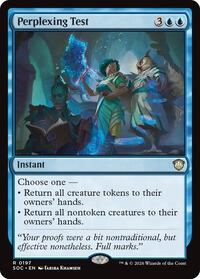 Perplexing Test, Commander: Secrets of Strixhaven