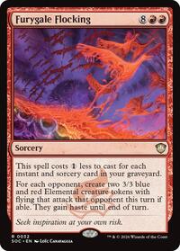 Furygale Flocking, Commander: Secrets of Strixhaven