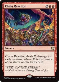 Chain Reaction, Commander: Secrets of Strixhaven