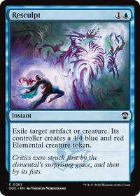 Resculpt, Commander: Secrets of Strixhaven