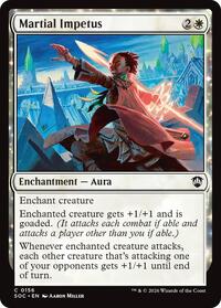 Martial Impetus, Commander: Secrets of Strixhaven