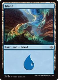 Island (0274), Secrets of Strixhaven