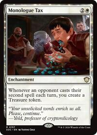 Monologue Tax, Commander: Secrets of Strixhaven
