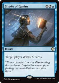 Stroke of Genius, Commander: Secrets of Strixhaven