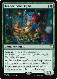 Tendershoot Dryad, Commander: Secrets of Strixhaven