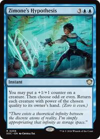 Zimone's Hypothesis, Commander: Secrets of Strixhaven