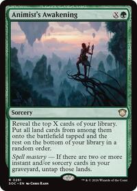 Animist's Awakening, Commander: Secrets of Strixhaven