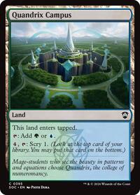 Quandrix Campus, Commander: Secrets of Strixhaven
