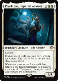 Pearl-Ear, Imperial Advisor, Commander: Secrets of Strixhaven