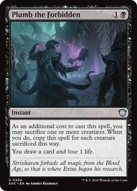 Plumb the Forbidden, Commander: Secrets of Strixhaven