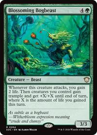 Blossoming Bogbeast, Commander: Secrets of Strixhaven