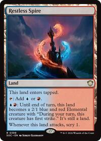 Restless Spire, Commander: Secrets of Strixhaven