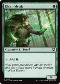 Elvish Mystic, Commander: Secrets of Strixhaven