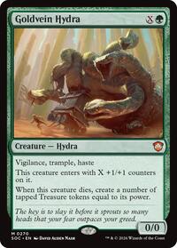 Goldvein Hydra, Commander: Secrets of Strixhaven