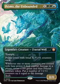 Primo, the Unbounded (Borderless), Commander: Secrets of Strixhaven